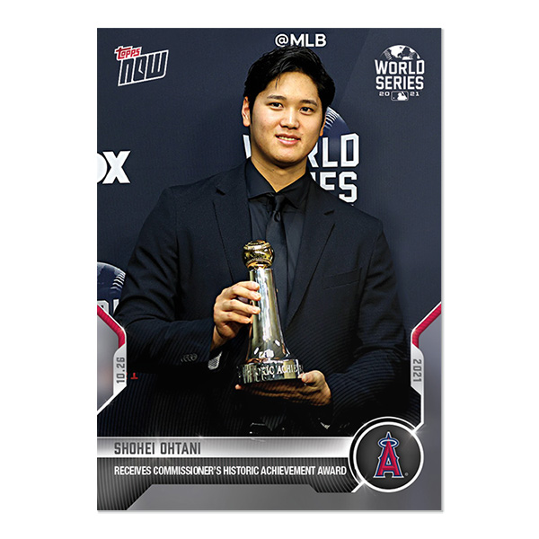 On-Card Auto # to 25 Shohei Ohtani Autograph 2021 MLB TOPPS NOW Card OS-40C  MVP