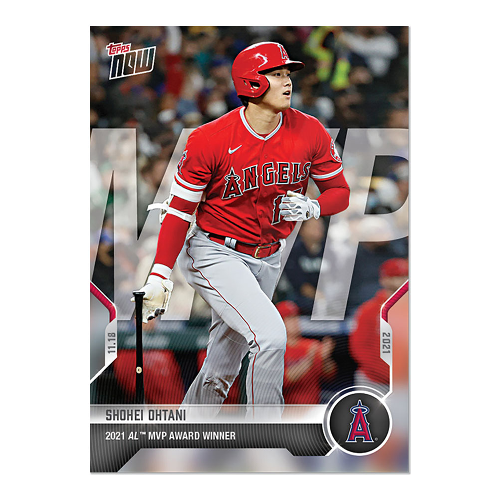 ゆったり柔らか Topps 大谷翔平2021 MVP カード - crumiller.com