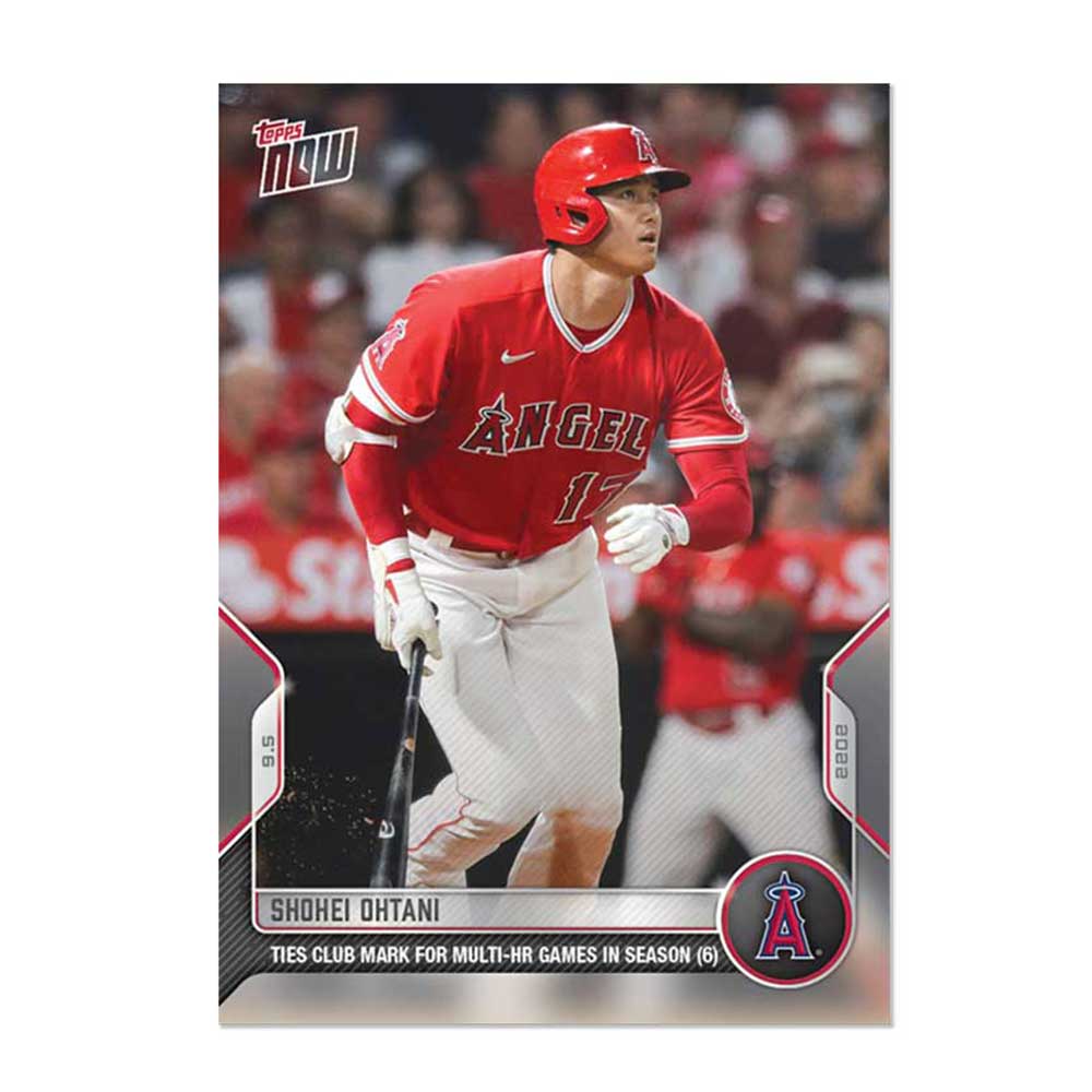 かわいい～！」 MVP受賞記念カード 大谷 翔平 topps now en-dining.co.jp