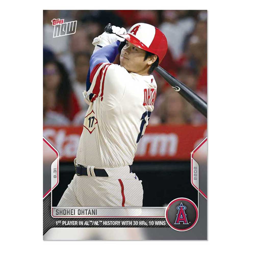 限定 クーポン10% 49枚限定 Topps Now 大谷翔平 ２枚セット