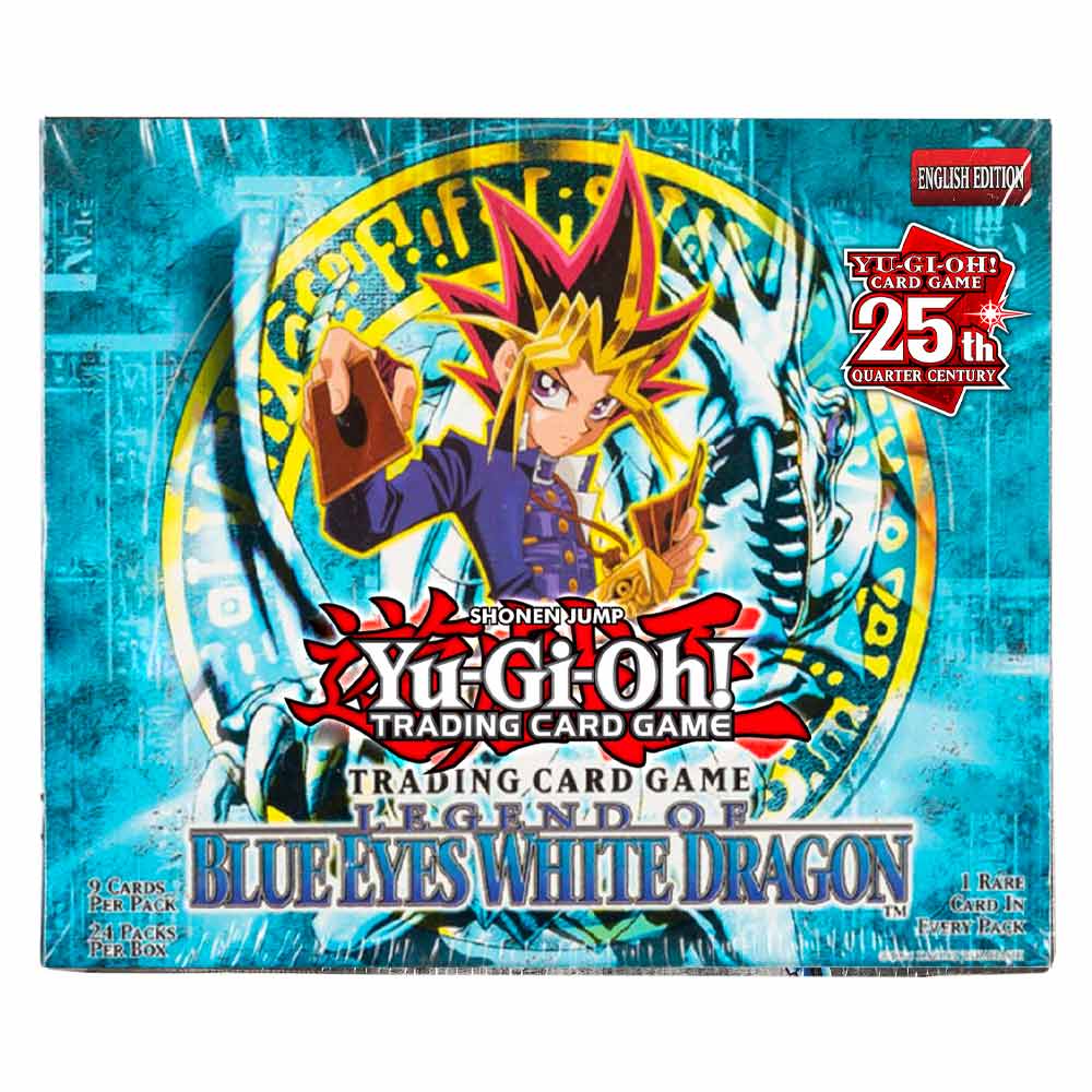 遊戯王 25TH ANNIVERSARY EYES DRAGON BLUE WHITE OF LEGEND BOX