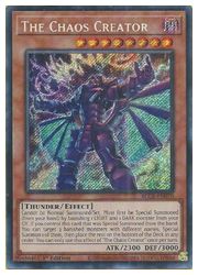 楽天市場】遊戯王 混沌の創世神[カオス・クリエイター]（シークレット