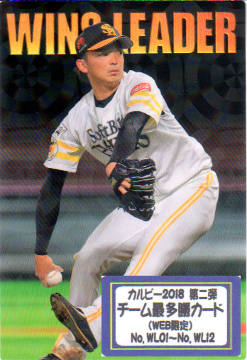 カルビー2018 第二弾 チーム最多勝カードコンプリートセット【WEB限定】