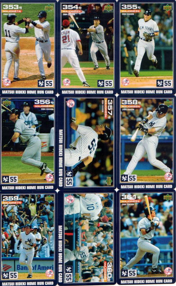 楽天市場】松井秀喜 ホームランカード(MLB版) 350号 : かーど屋本店