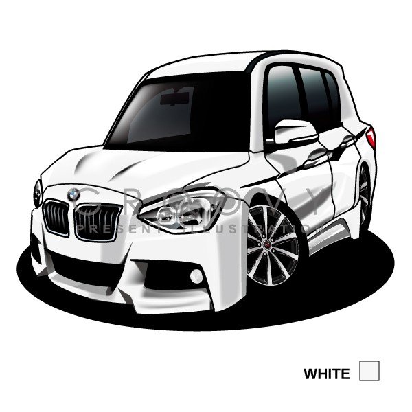 楽天市場 車好き プレゼント Bmw 1シリーズ 116i Msport 車 イラスト 2l版 グルービー Mスポーツ 納車 祝い パーツ カスタム ギフト グッズ おしゃれ かっこいい アート アクセサリー Care Design 楽天市場店