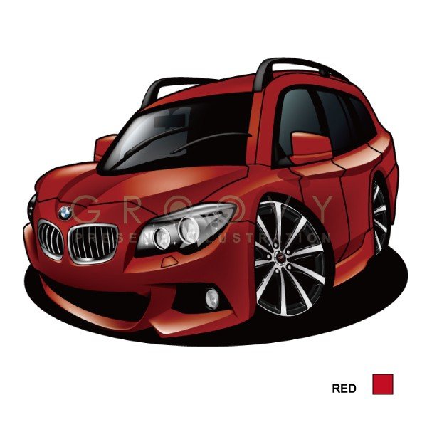 楽天市場 車好き プレゼント Bmw 523i ツーリング 車 イラスト 版高級フレーム グルービー 納車 祝い パーツ カスタム ギフト グッズ おしゃれ かっこいい アート アクセサリー Care Design 楽天市場店