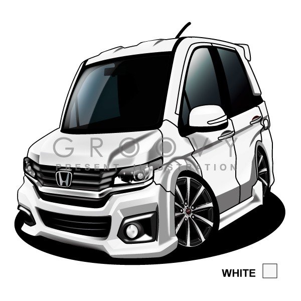 楽天市場 車好き プレゼント ホンダ N Wgn カスタム 車 イラスト 版 グルービー Honda N Wagon ワゴン 納車 祝い パーツ カスタム ギフト グッズ おしゃれ かっこいい アート アクセサリー Care Design 楽天市場店