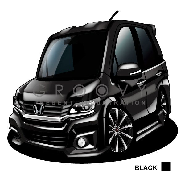 楽天市場 車好き プレゼント ホンダ N Wgn カスタム 車 イラスト 2l版 グルービー Honda N Wagon ワゴン 納車 祝い パーツ カスタム ギフト グッズ おしゃれ かっこいい アート アクセサリー Care Design 楽天市場店