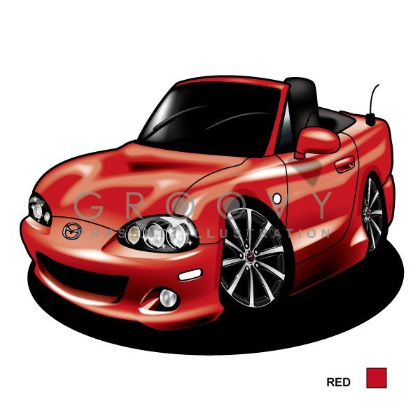 楽天市場 車好き プレゼント マツダ ロードスター Nb Ver2 車 イラスト 版高級フレーム グルービー Mazda Roadster Nb 納車 祝い パーツ カスタム ギフト グッズ おしゃれ かっこいい アート アクセサリー Care Design 楽天市場店