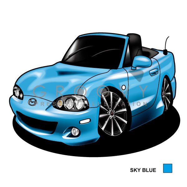 楽天市場 車好き プレゼント マツダ ロードスター Nb Ver2 車 イラスト 版高級フレーム グルービー Mazda Roadster Nb 納車 祝い パーツ カスタム ギフト グッズ おしゃれ かっこいい アート アクセサリー Care Design 楽天市場店