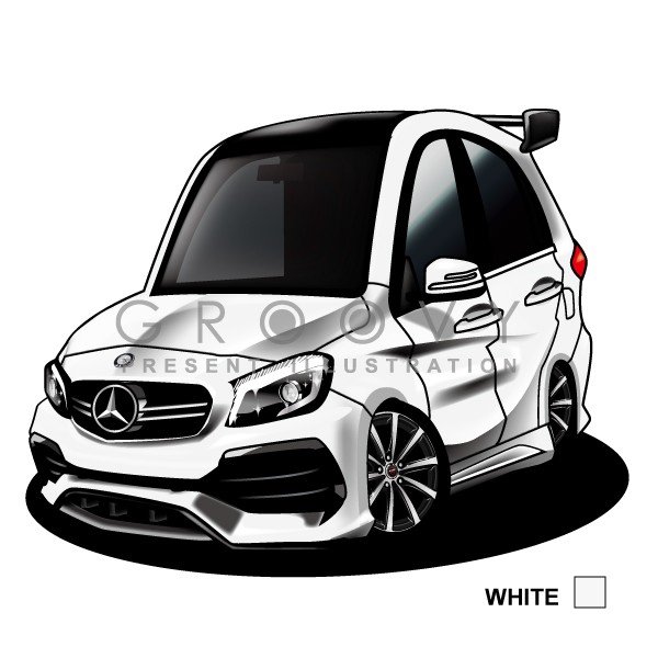 楽天市場 車好き プレゼント メルセデス ベンツ A Class W176amg 車 イラスト 版 グルービー Mercedes Benz Aクラス 納車 祝い パーツ カスタム ギフト グッズ おしゃれ かっこいい アート アクセサリー Care Design 楽天市場店