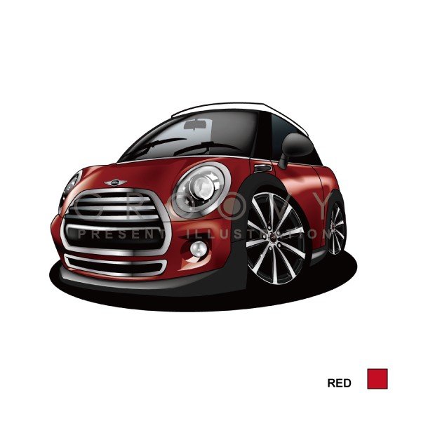 楽天市場 車好き プレゼント ミニ ミニクーパー タイプ３ 車 イラスト 2l版 グルービー Mini 納車 祝い パーツ カスタム ギフト グッズ おしゃれ かっこいい アート アクセサリー Care Design 楽天市場店