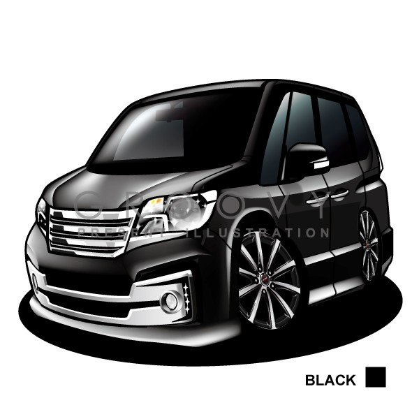 楽天市場 車好き プレゼント 日産 セレナ ライダー C26 前期 車 イラスト 版 グルービー ニッサン Rider 納車 祝い パーツ カスタム ギフト グッズ おしゃれ かっこいい アート アクセサリー Care Design 楽天市場店