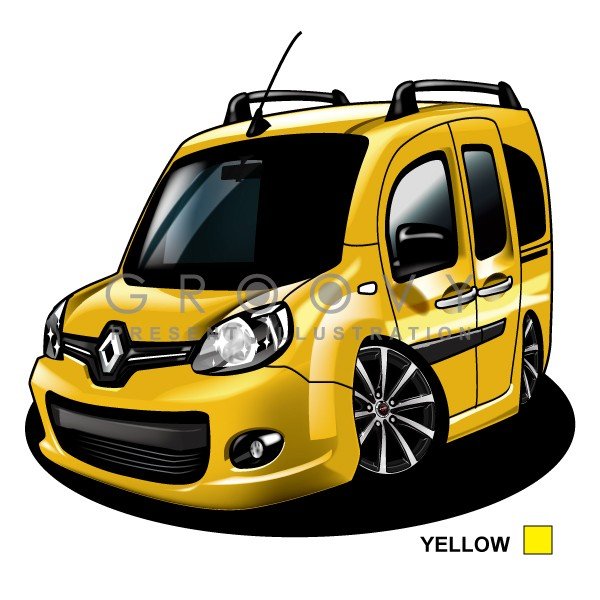 楽天市場 車好き プレゼント ルノー カングー 車 イラスト 2l版 グルービー Renault Kangoo 納車 祝い パーツ カスタム ギフト グッズ おしゃれ かっこいい アート アクセサリー Care Design 楽天市場店