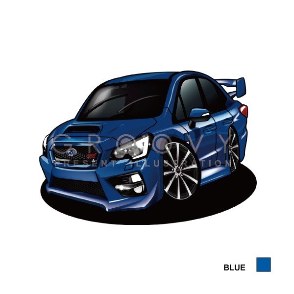 楽天市場 車好き プレゼント スバル Wrx Sti Types 車 イラスト 版高級フレーム グルービー Subaru 納車 祝い パーツ カスタム ギフト グッズ おしゃれ かっこいい アート アクセサリー Care Design 楽天市場店