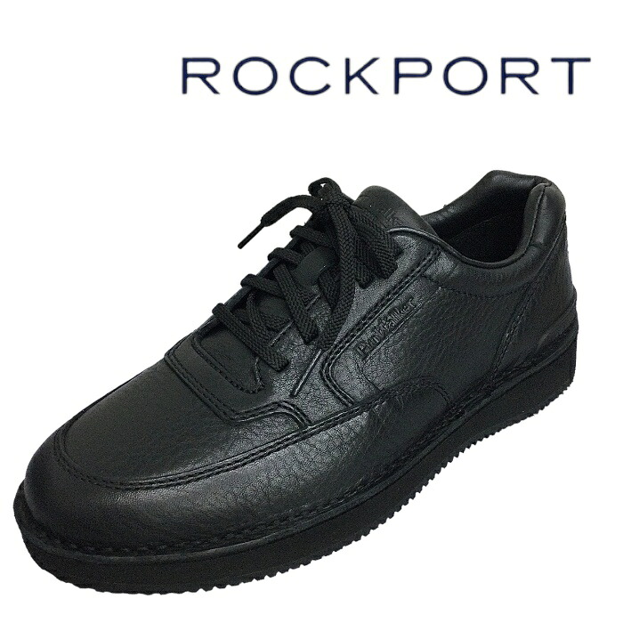 【ROCKPORT ロックポート RPI-CI8752W】 PROWALKER 9000 LTD UBAL プロウォーカー 9000 リミテッド ウーバル トリプルブラック 本革　メンズ　靴 シューズ　レザースニーカー　ウォーキングシューズ クッション性　通気性　抗菌