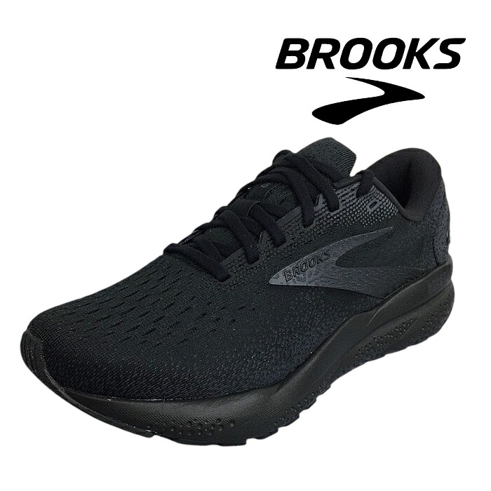 人気商品!! 【BROOKS ブルックス Ghost16 ゴースト16 BRW4073BLK WIDE/D Black/ Black/Ebony ウィメンズ レディース スポーツ ランニング ジョギング ジム 通学｜くつ　雑貨　ケアママ　Care Mom