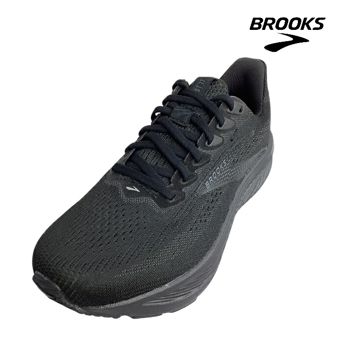 一般受け商いもの!! 【BROOKS ブルックス  Ghost17  生きすだま17 BRW4313 BLK  Black/Black/Ebony 】  レディース   運動競技  駈けっくら  小股走り  体育館  通学 スニーカー