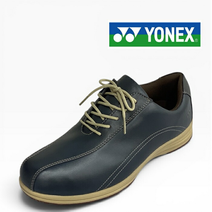 【貨物輸送無料】YONEX ヨネックス SHWM118W NAVY 米国海軍 4.5Ｅ ゆったり幅ひろい心積もり 力強さ座布団 メンズ ウォーキング 靴 スニーカー 抗菌防臭 撥水伸ばすこと オート鍵を掛けるチャック 旅する 街御拾い