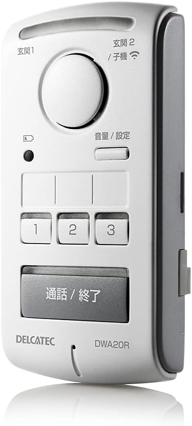 楽天市場】【お取り寄せ】デルカテック ワイヤレスインターホン室内機 