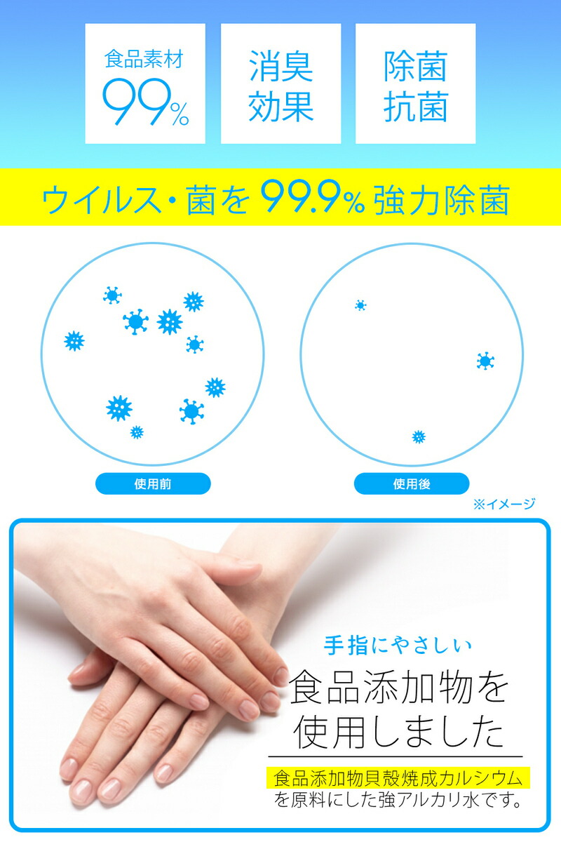 楽天1位 楽天市場 即納 除菌スプレー 日本製 50本セット 在庫あり 携帯用 強力除菌99 9 75 エタノール相当 ウィルス ウイルス 細菌 対策 食品添加物使用 肌に優しいアルカリ性 除菌 スプレー 無味無臭 100ml アースリード ゴルフ 楽天市場店 時間指定不可
