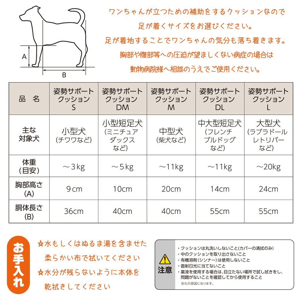 店舗良い アロン化成 OneAid ワンエイド 姿勢サポートクッション DM  シニア犬 小型短足犬用 介護用品  www.todoceremonia.es