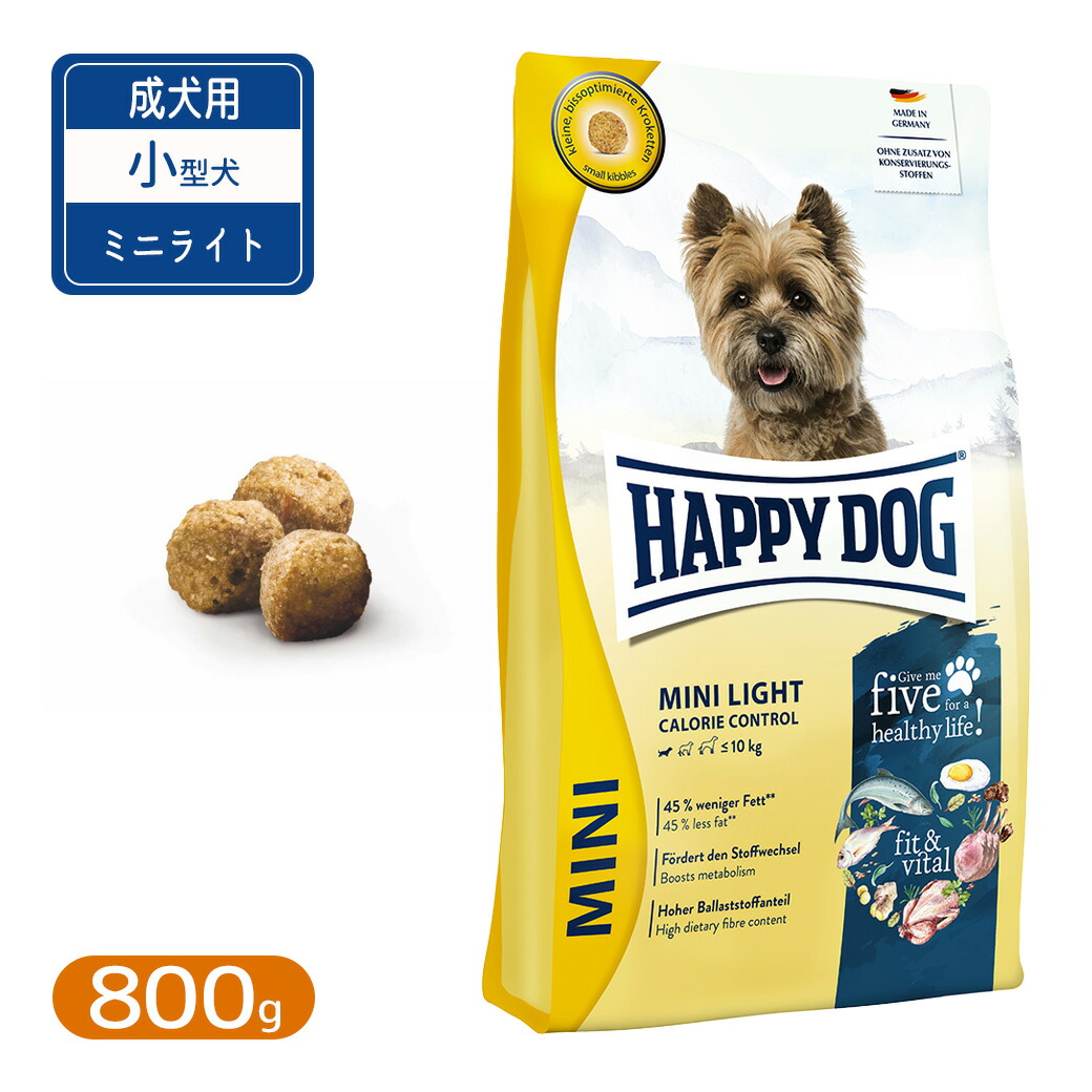 楽天市場】ハッピードッグ ミニ フィット＆バイタル シニア 4kg : ゆー