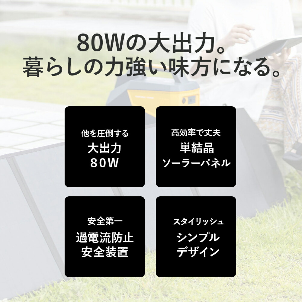 交換無料！ ソーラーパネル 家庭用 充電 バッテリー 持ち運び 薄型 災害 ソーラー充電器 スマートフォン 防災 アウトドア ソーラーチャージャー  コンパクト 蓄電池 ポータブル電源 折り畳み ソロキャン fucoa.cl