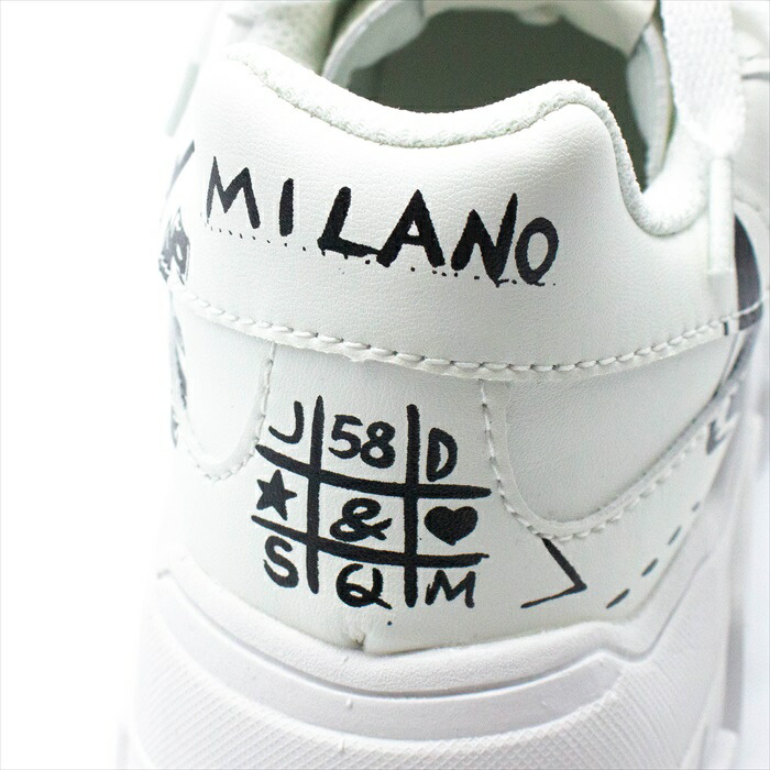 新品 送料無料 Joymario ジョイアンドマリオ スニーカー レディース ボリュームソール 厚底 レースアップ ラウンドトゥ ホワイト モノクロ イラスト カジュアル 歩きやすい おしゃれ 可愛い 個性的 旅行 w Www Q8india Com