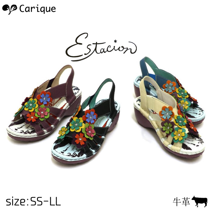 楽天市場】estacion エスタシオン MS167 レディース サンダル 本