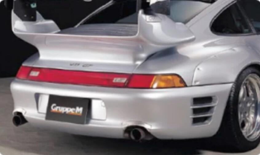 ブルー×レッド イルサロット ポルシェ 993 GT2 オーバーフェンダー