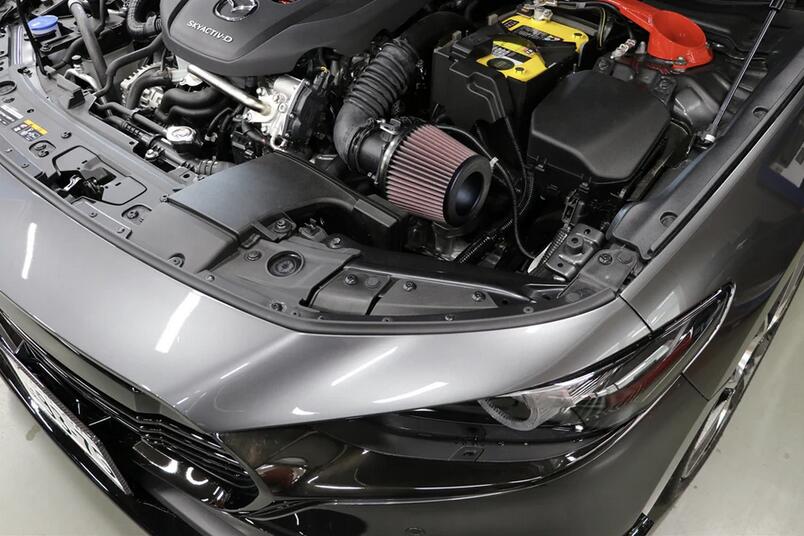 【GruppeM /グループ・エム】 POWER CLEANER [パワークリーナー] (エアクリーナー) マツダ CX-5 KF5P,CX-8 KG5P PC-0582