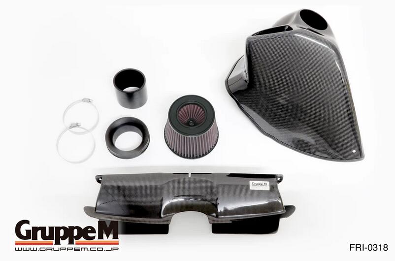 【GruppeM /グループ・エム】 ラム・エアシステム [BMW E90/E91/E92/E93 VA20/VR20/WA20 専用] FRI-0318｜特選パーツカー狂