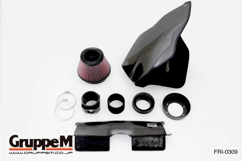 【GruppeM /グループ・エム】 ラム・エアシステム [BMW E90 / E91 323i / 325i / 330i 専用] FRI-0309