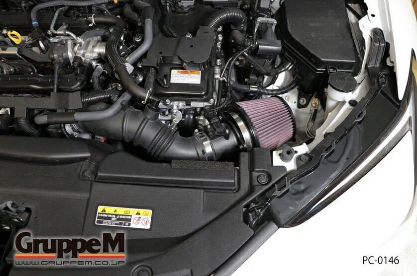 新製品！【GruppeM /グループ・エム】 POWER CLEANER [パワークリーナー] (エアクリーナー) トヨタ プリウス 用 PC-0146