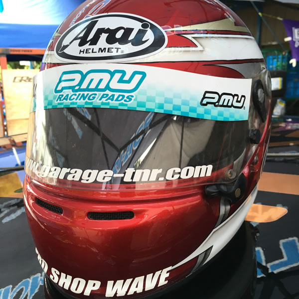 楽天市場 P Mu Project M プロジェクト ミュー ヘルメットバイザーステッカー St Vsa1b A1b Arai Gp6 Type 1枚 特選パーツカー狂