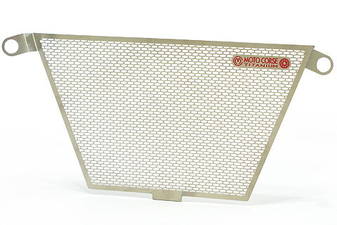 【MOTO CORSE/モトコルセ】 チタニウム プロテクションスクリーン オイルクーラー for MVアグスタ F4 MCTP0025