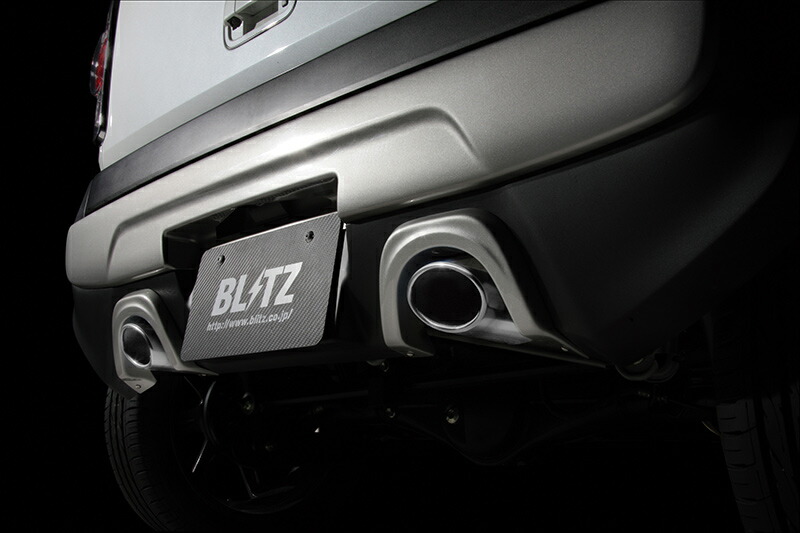 【BLITZ/ブリッツ】エアロスピード Rコンセプト AERO SPEED R-concept マフラーガーニッシュ FRP [ハスラー MR31S R06A Turbo] 60172