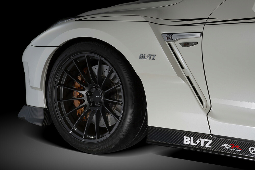 受注生産、予約販売受付中！【BLITZ/ブリッツ】エアロスピード Rコンセプト AERO SPEED R-concept フロントフェンダー [GT-R] 60352