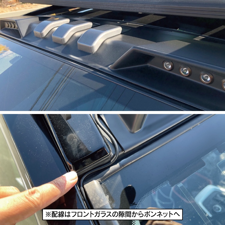 新型 RAV4 50系 パーツ LEDルーフマーカー 1P アクセサリー ルーフ