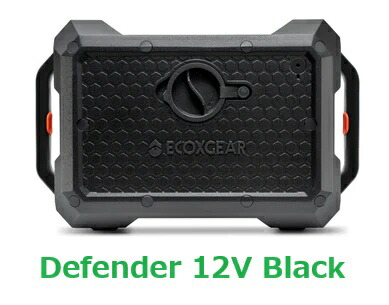 ＥＣＯＸＧＥＡＲ　ポータブルスピーカー　Defender 12V Black　Bluetooth　防水　防塵　LEDライト｜BIC コネクト
