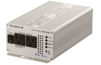 ニューエラー　Ｎｅｗ-Ｅｒａ　ＤＣ/ＡＣインバーター　ＣＳＡＳ-Ａ３５２　DC24V入力　AC100V出力(正弦波)｜BIC コネクト