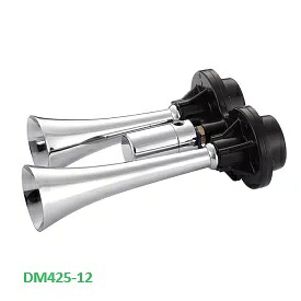 NIKKEN ニッケン D型メガヤンキーホーン DM425-12 クローム 12V用