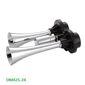 NIKKEN　ニッケン　D型メガヤンキーホーン　ＤＭ４２５-２４　クローム　24V用
