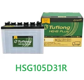 エナジーウィズ　Ｔｕｆｌｏｎｇ ＨＧ-ＩＳ　バッテリー　ＨＳＧ１０５Ｄ３１Ｒ　国産車用　アイドリングストップ車対応｜BIC コネクト