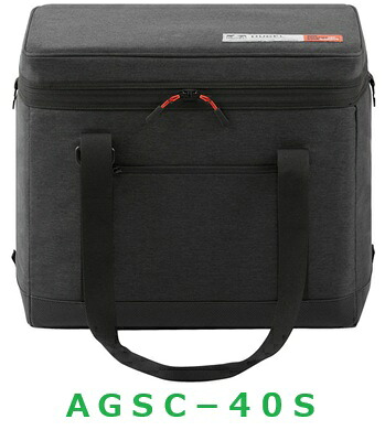 アイリスオーヤマ HUGEL エアロゲルソフトクーラーボックス AGSC-40C チャコールグレー 25L|BIC コネクト