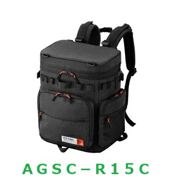 アイリスオーヤマ ＨＵＧＥＬ エアロゲルリュック型冷房装置御徒面子 ＡＧＳＣ-Ｒ１５Ｃ 濃灰色薄墨色 １５Ｌ