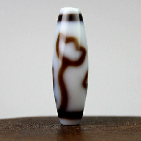 楽天市場】天珠 皇帝龍天珠 五本爪龍天珠 龍神天珠 白 38×12mm