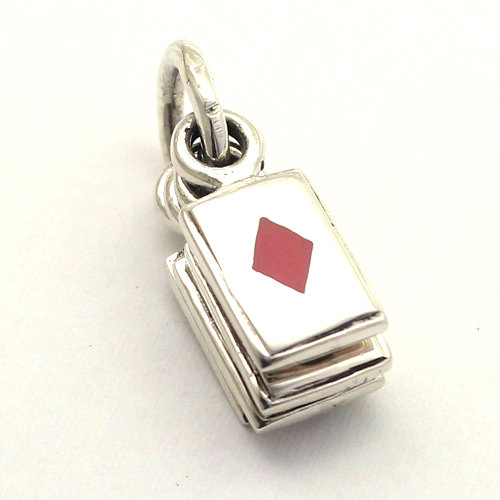 トランプ柄 ハート スペード ダイヤ クローバー ペンダントトップ ペントップ シルバー Educaps Com Br