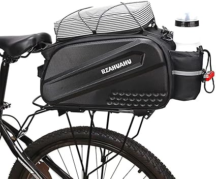 自転車リアシートバッグ カーボン 防水 サイクリングバイク リアシート トランクバッグ アクセサリー カーゴパック ロード MTB ロード 自転車 キャリア バッグ パニエハンドバッグ